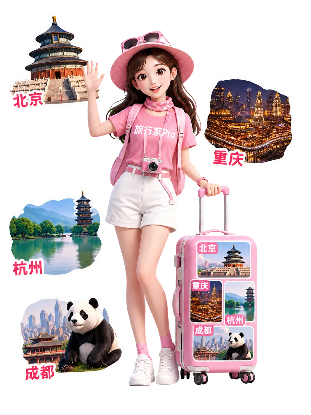 AI Digital Guide Character